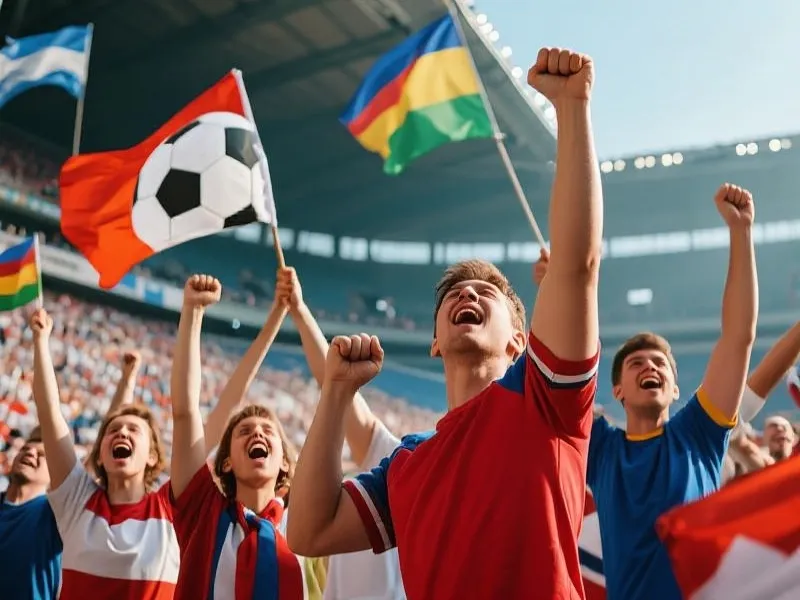 世界杯球迷狂欢