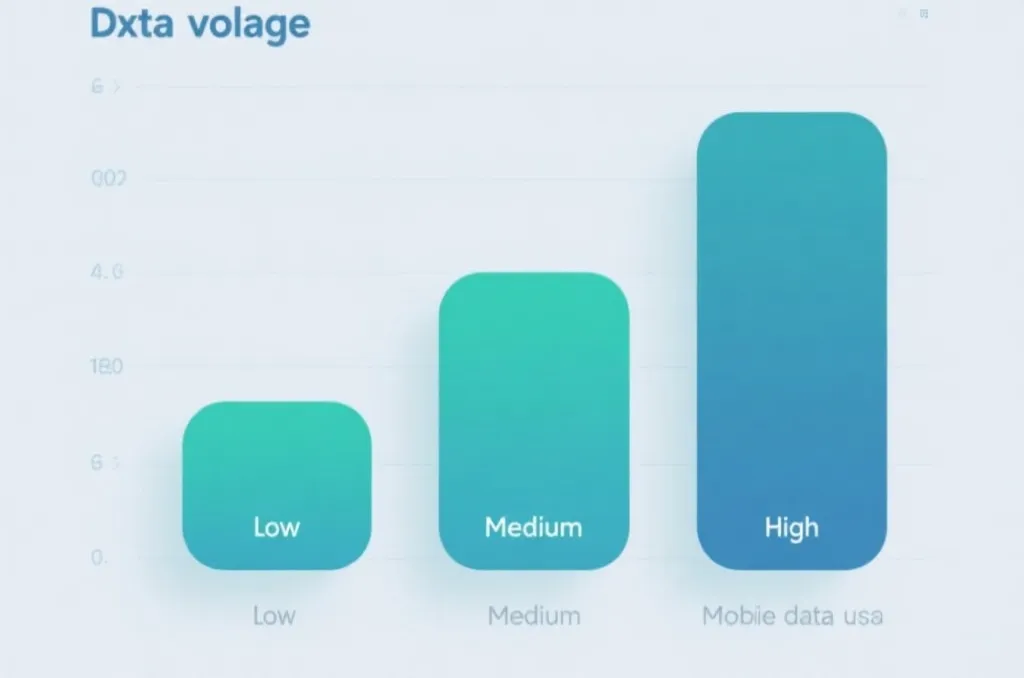 手机设置中数据流量监控与限制的示意图